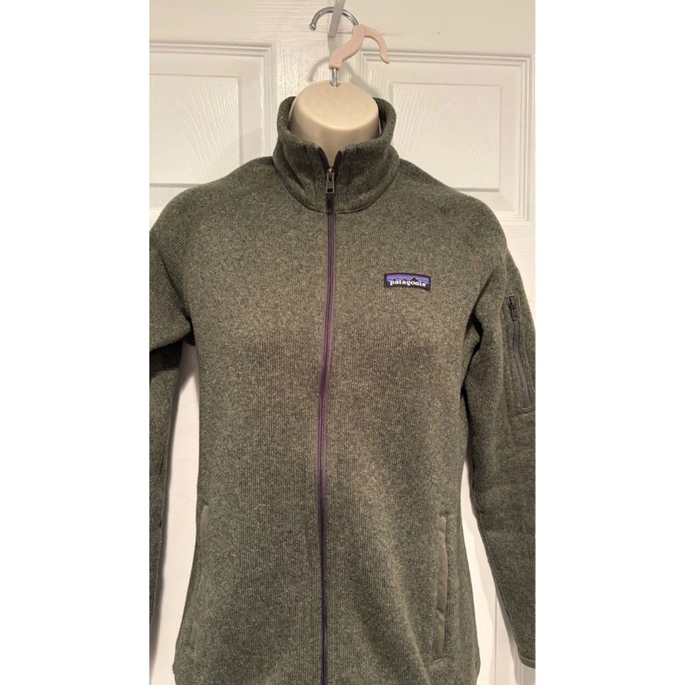 Patagonia Better Sweater Jacket XS Olive Green Full Zip Fleece 25542 Gorpcore